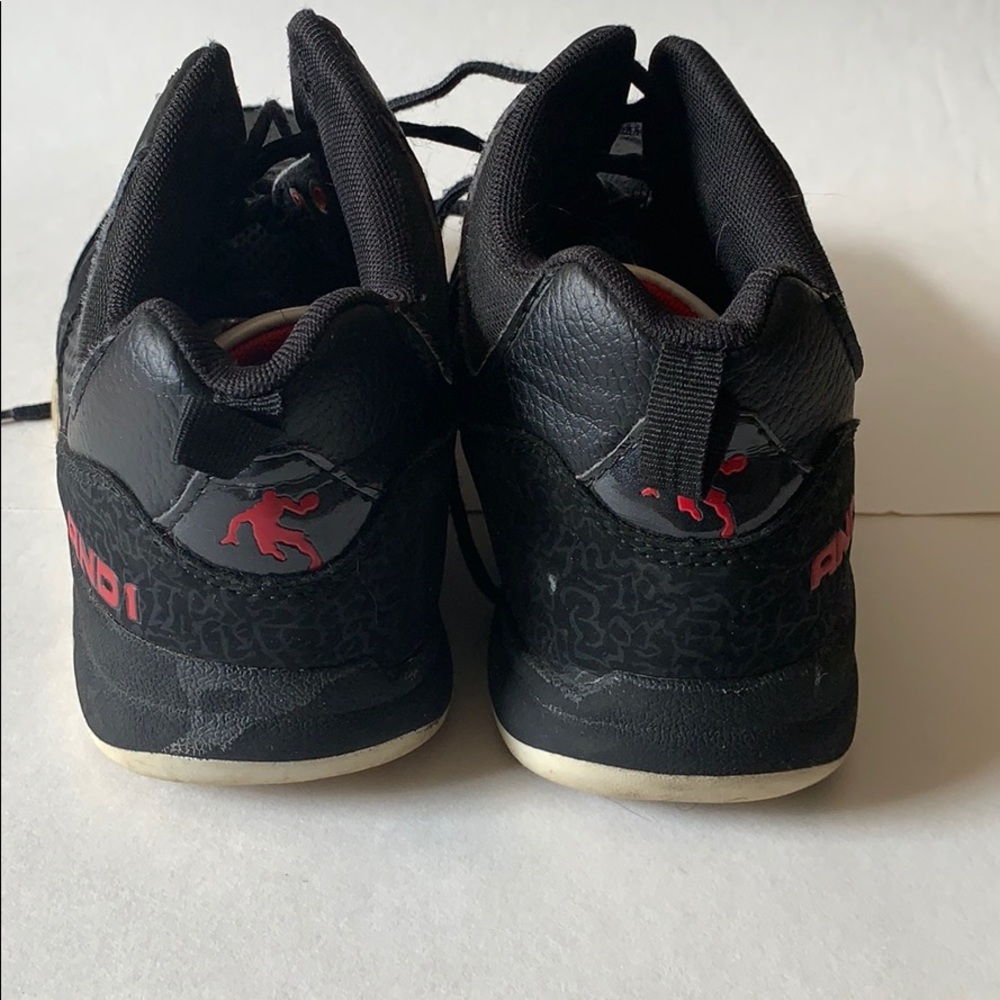 And1 black sneakers size 8 - Picture 6 of 8